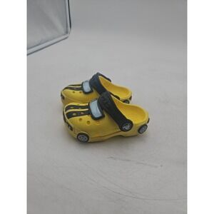 Crocs Classic Iam Race Car Clog K Cyber Yellow Kids Sandal 211168-77J‎ Size 5c